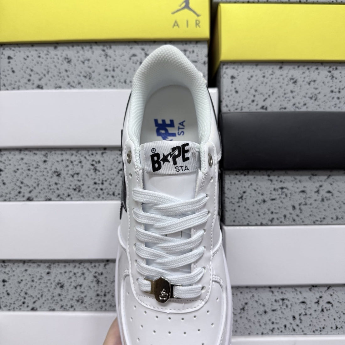 Bape Sta White Black