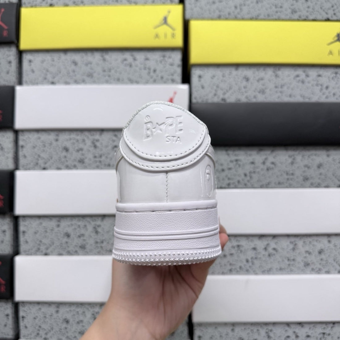 Bape Sta Triple White