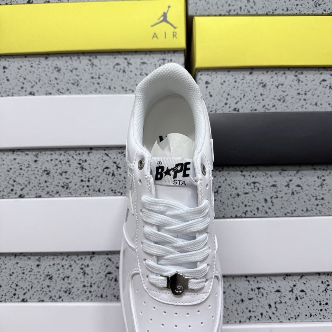 Bape Sta Triple White