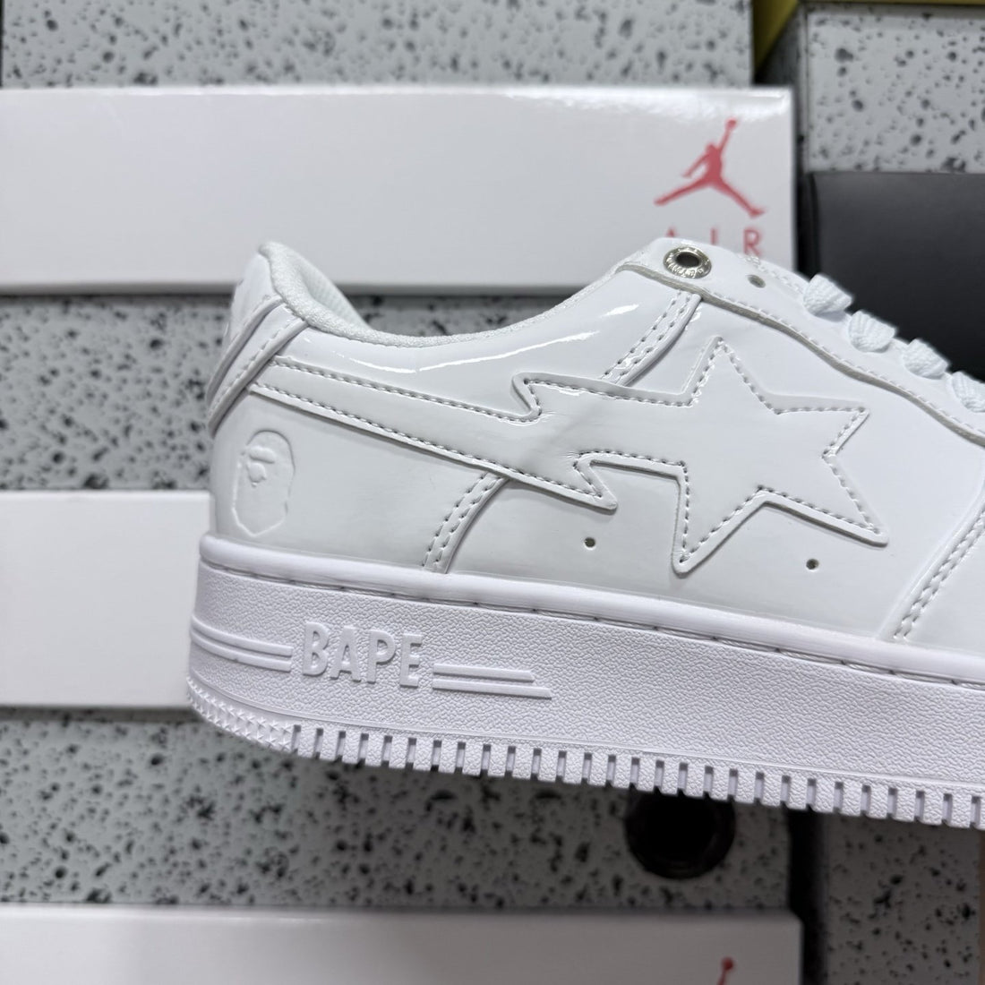 Bape Sta Triple White