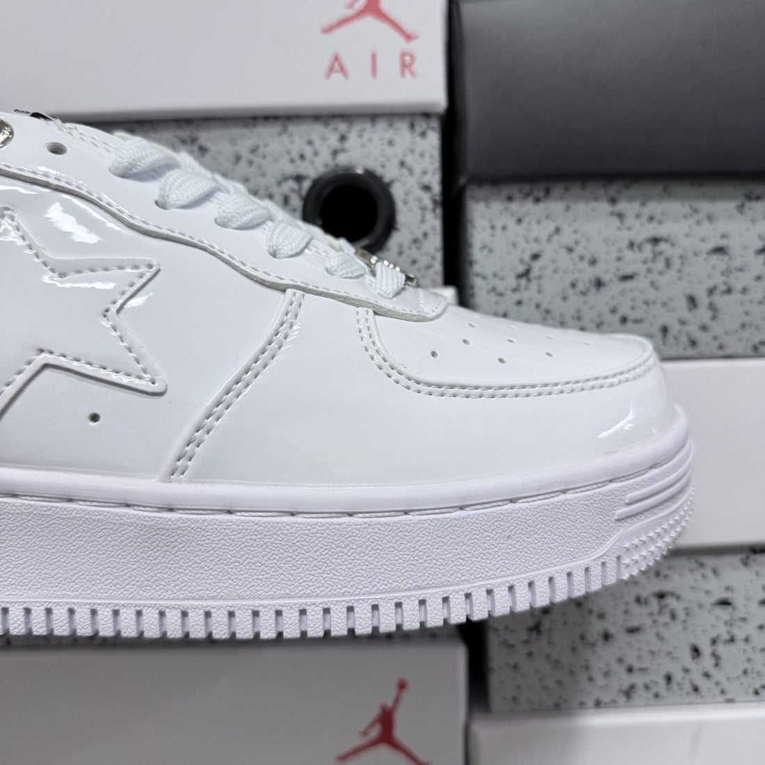 Bape Sta Triple White