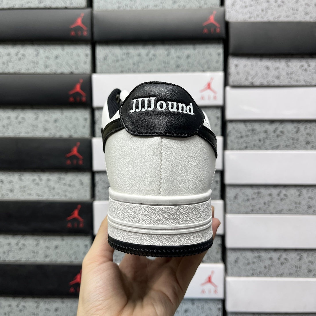 Bape Sta White Black Leather