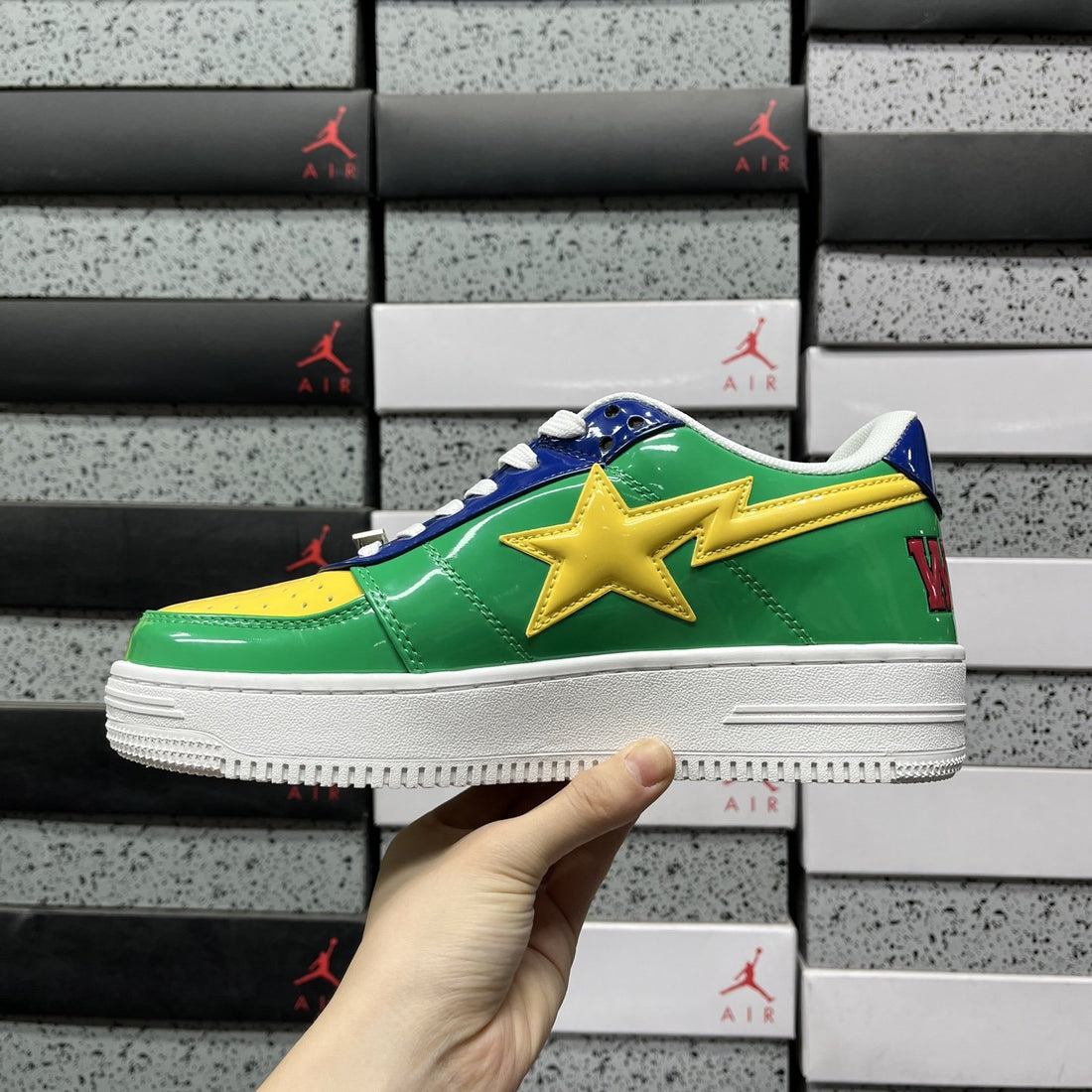 Bape Sta Green Shark