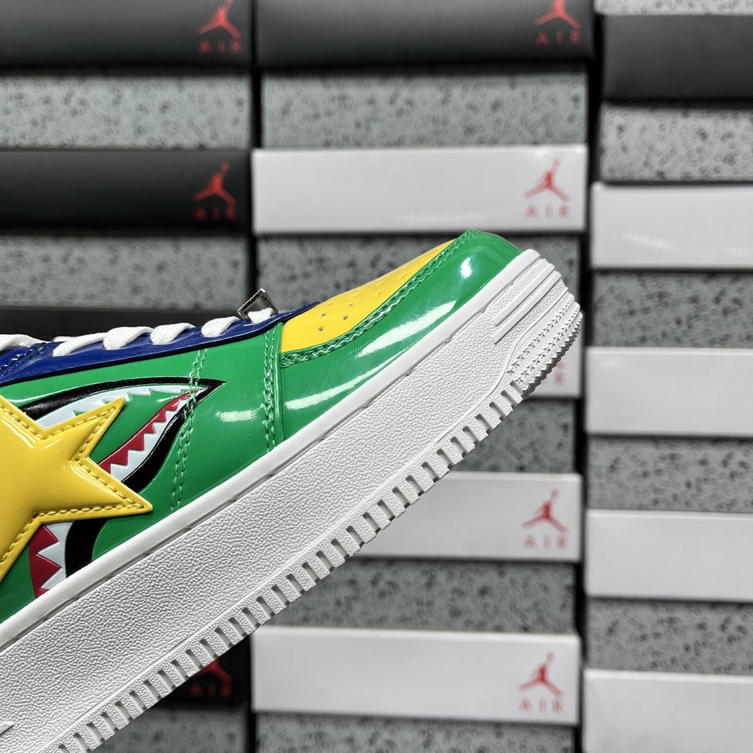 Bape Sta Green Shark