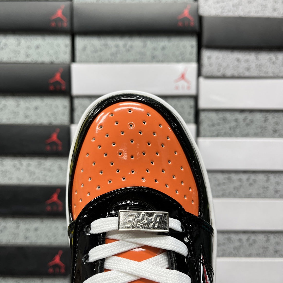 Bape Sta Black Orange Shark