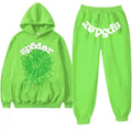Bold Webbed Tracksuit Set for Everyday Wear