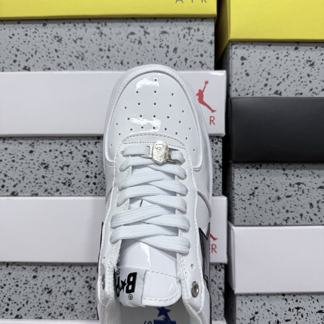 Bape Sta White Black