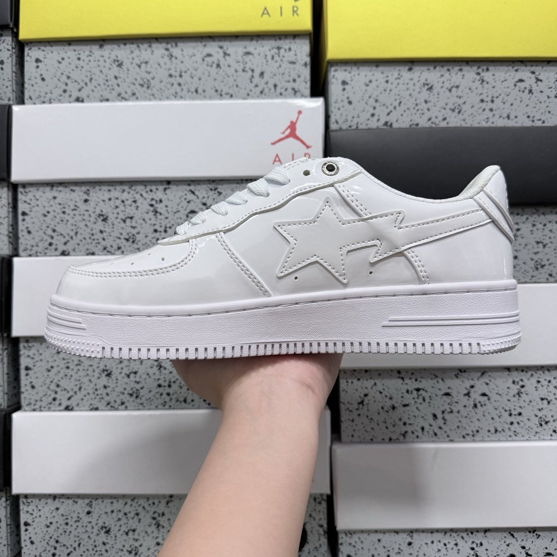 Bape Sta Triple White