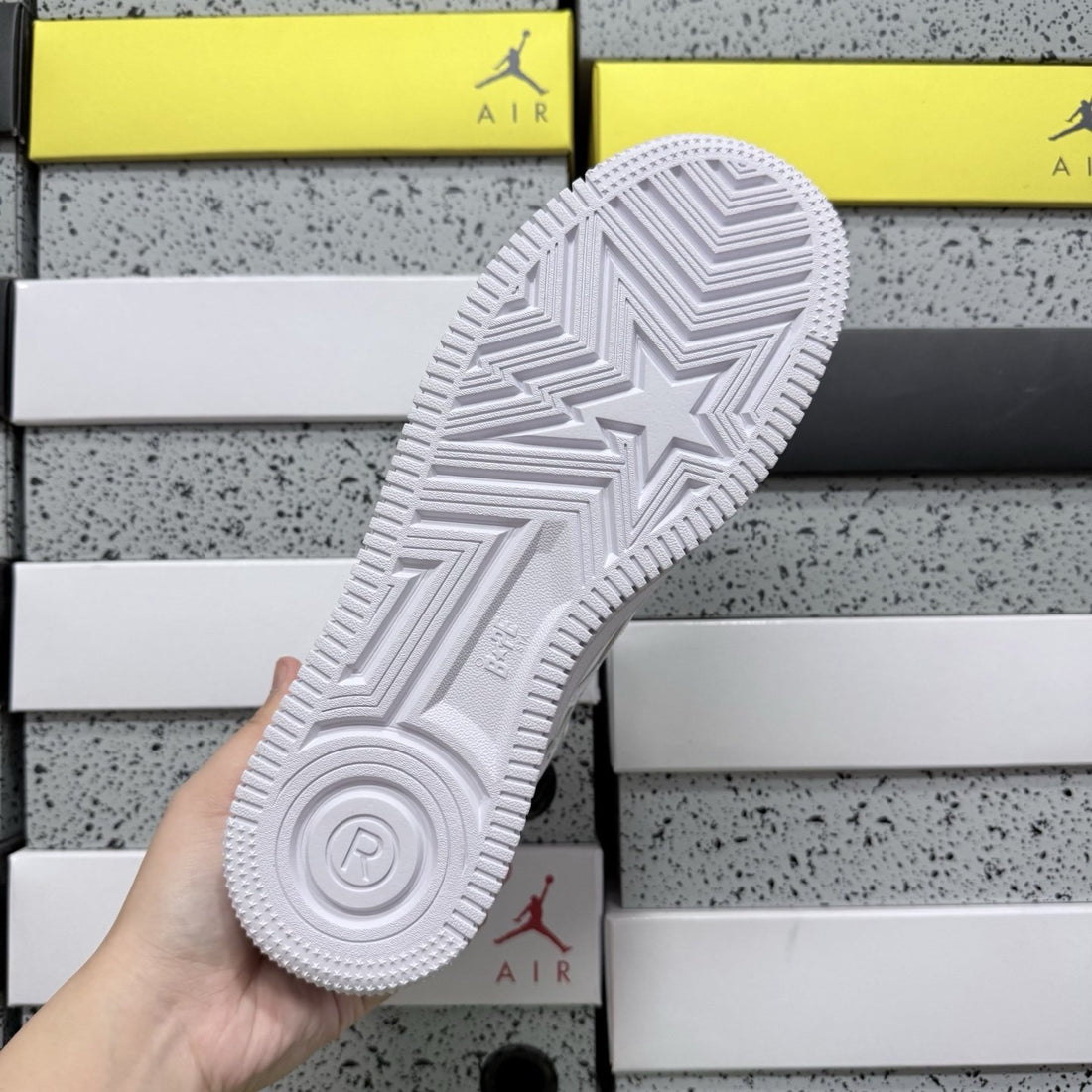 Bape Sta Triple White