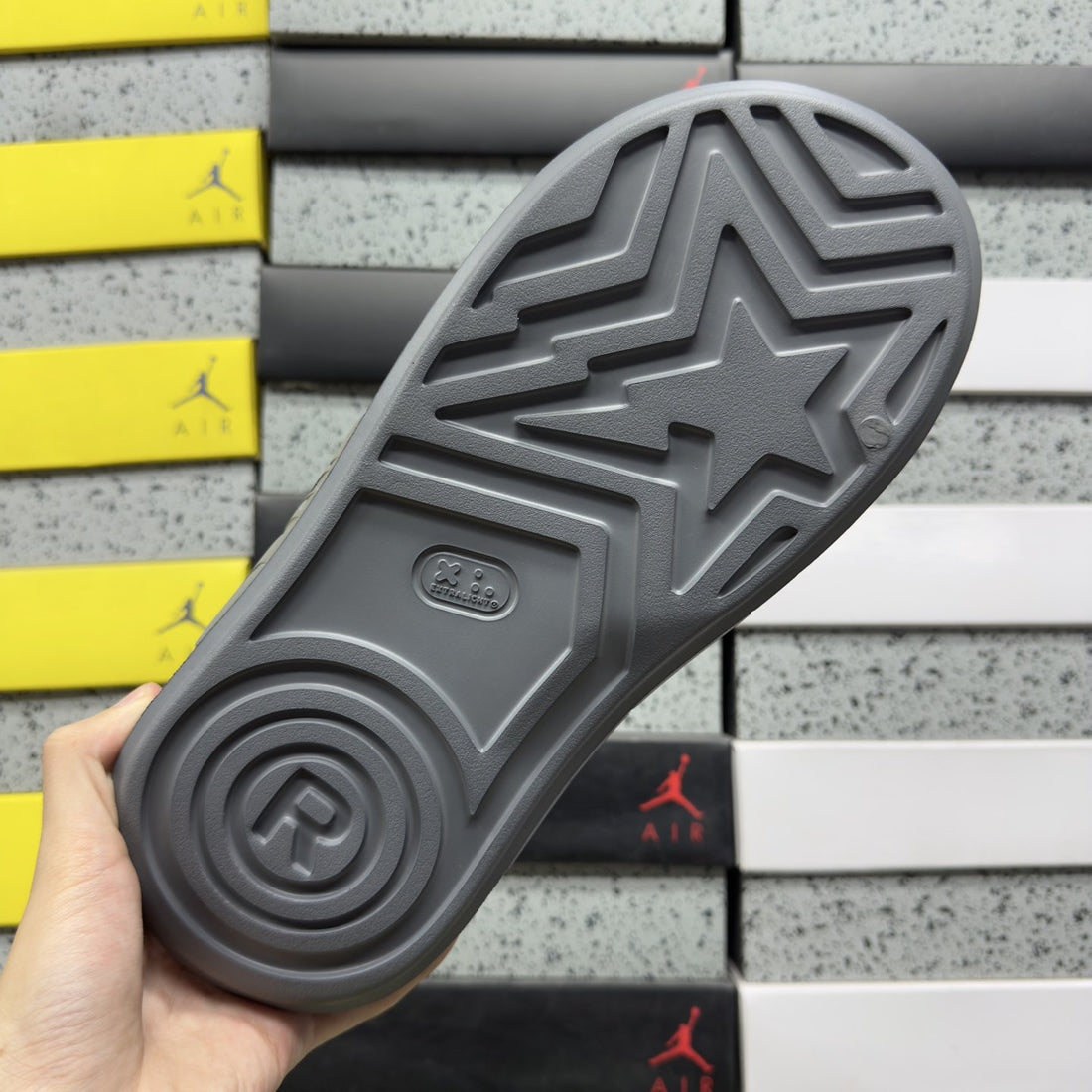 Bape Sta Slide Grey