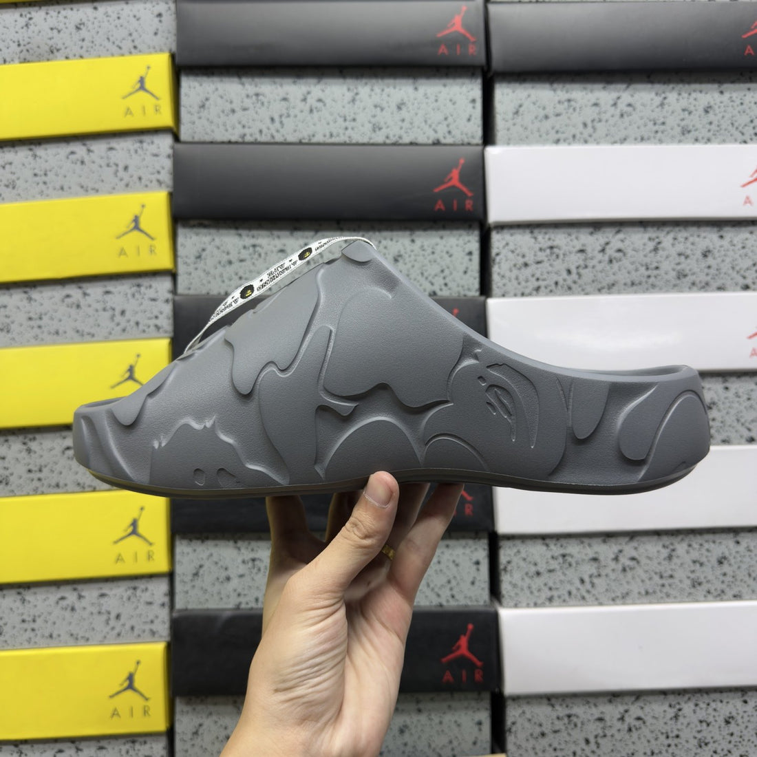 Bape Sta Slide Grey