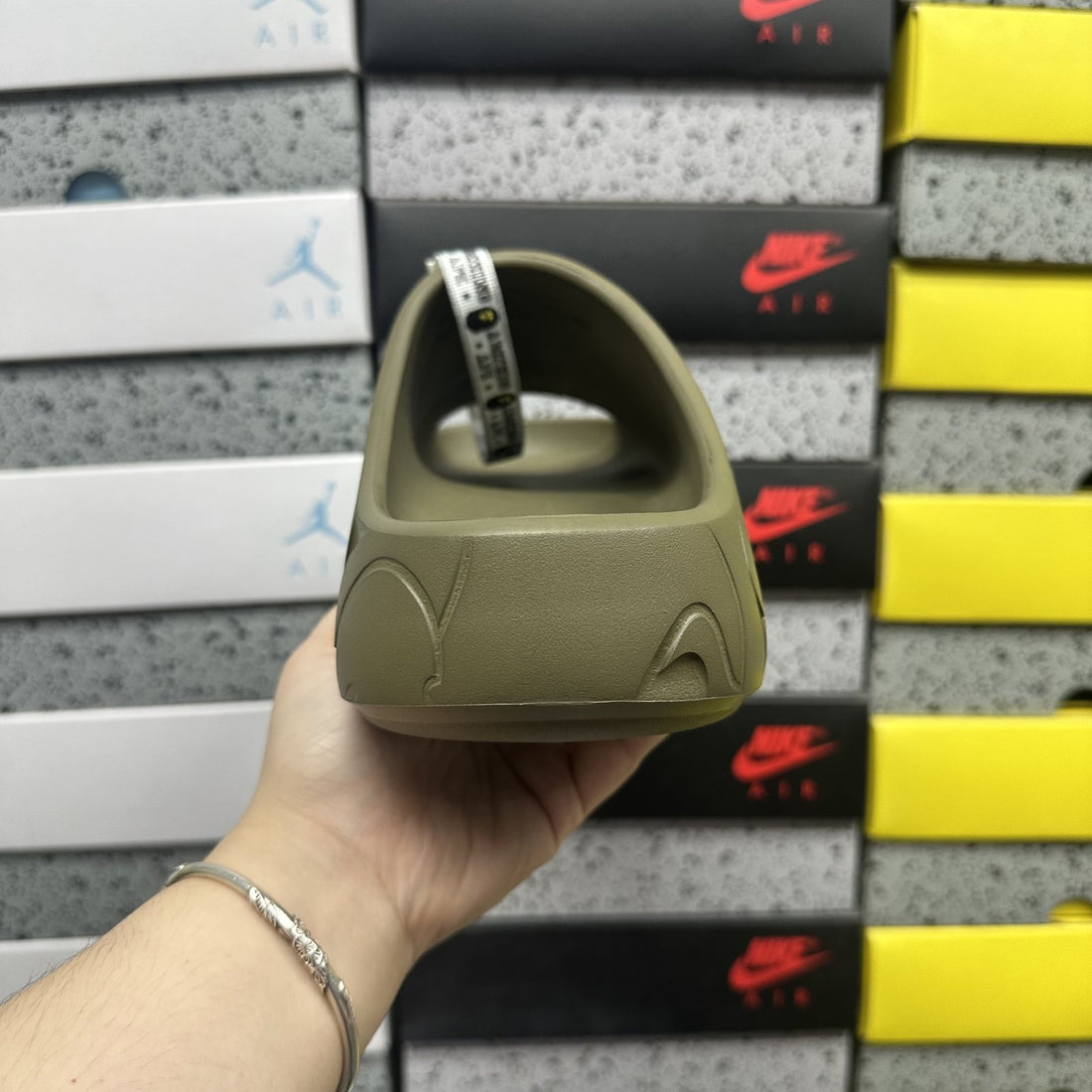 Bape Sta Slide Olive