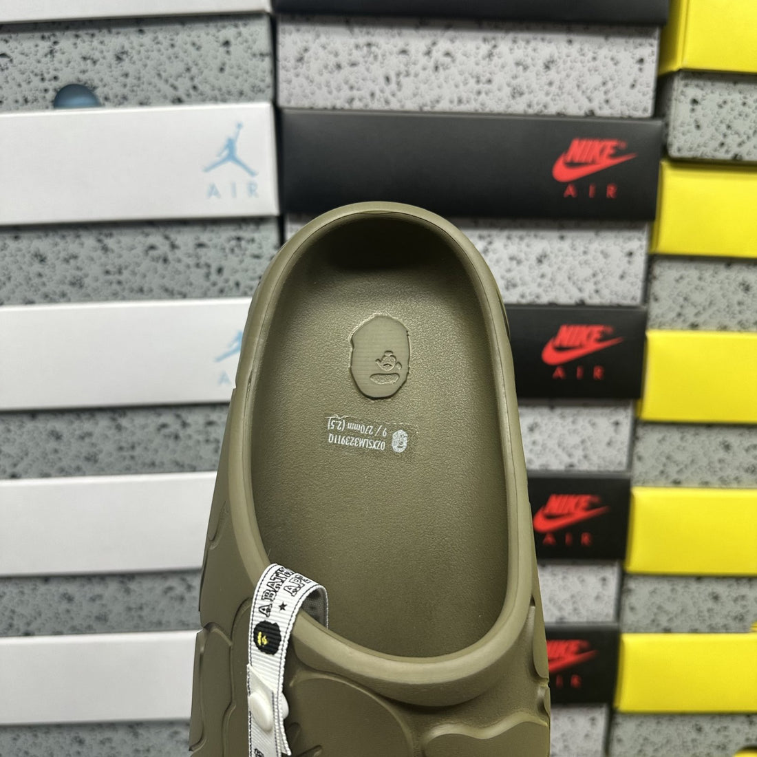 Bape Sta Slide Olive