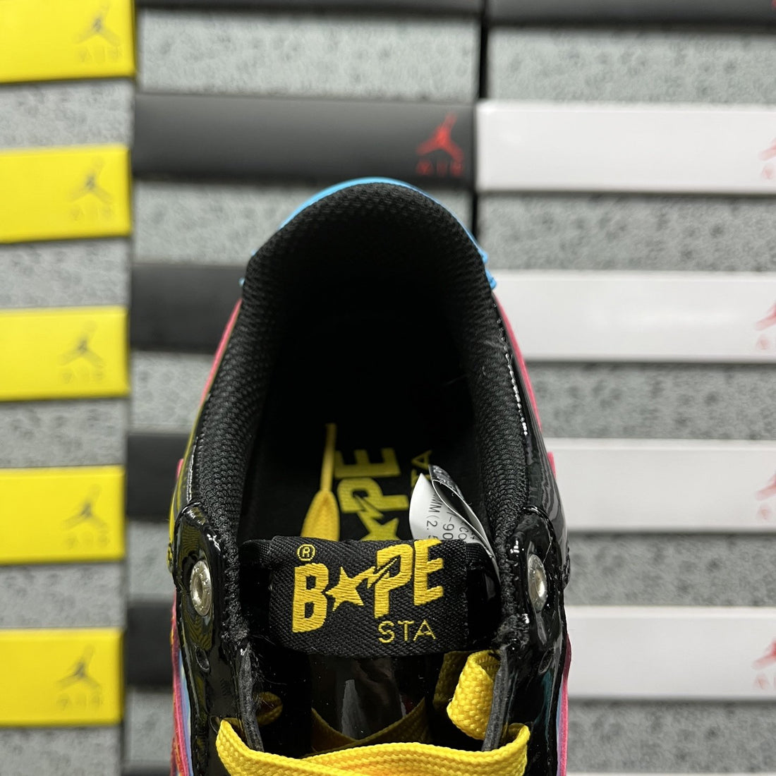 Bape Sta Black Navy Red