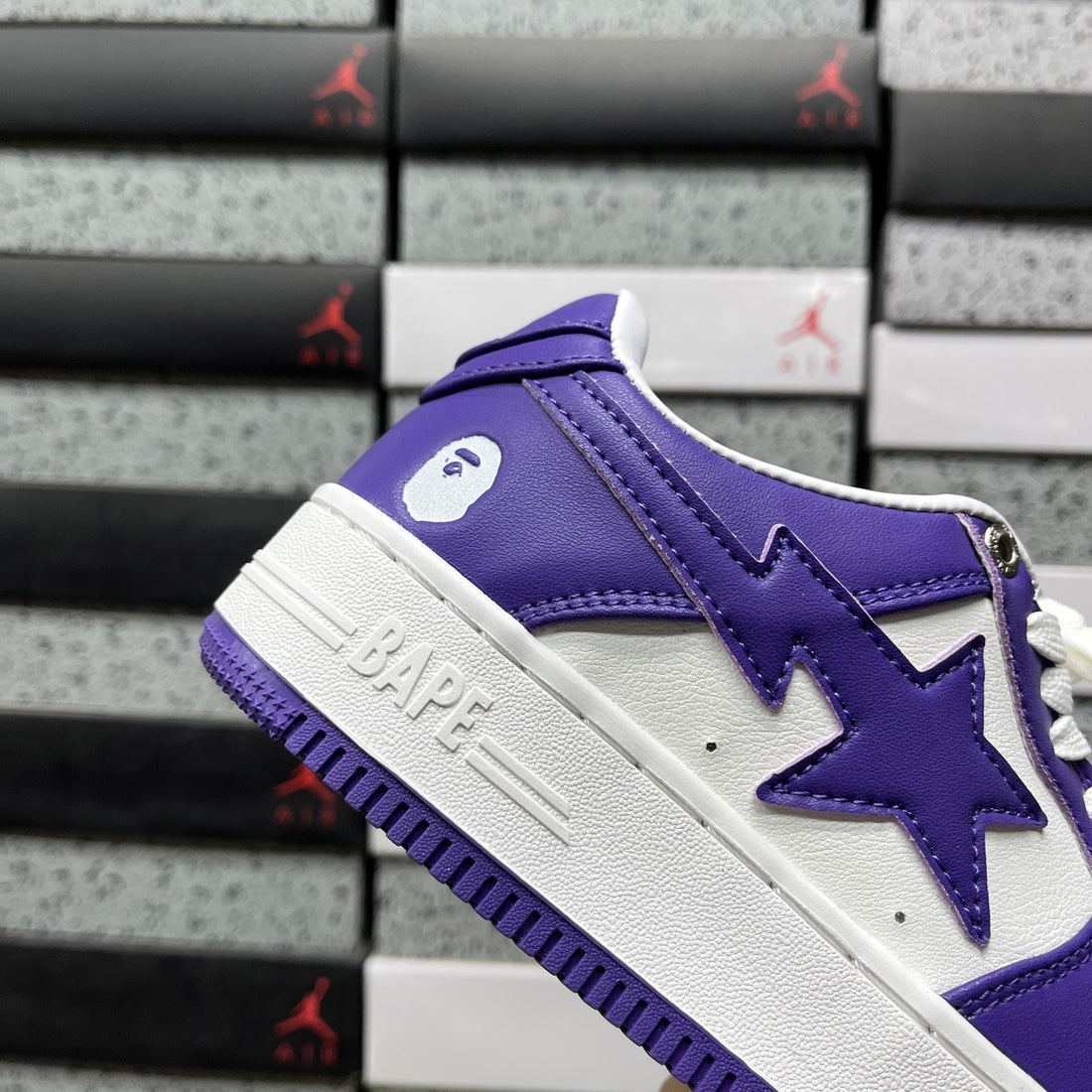 Bape Sta Purple White