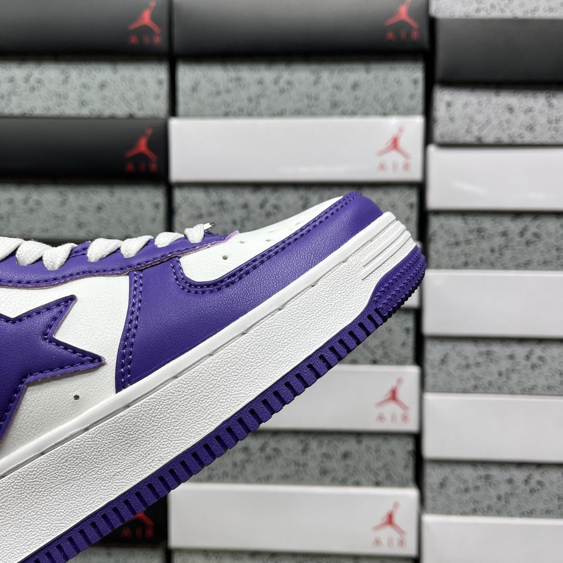 Bape Sta Purple White