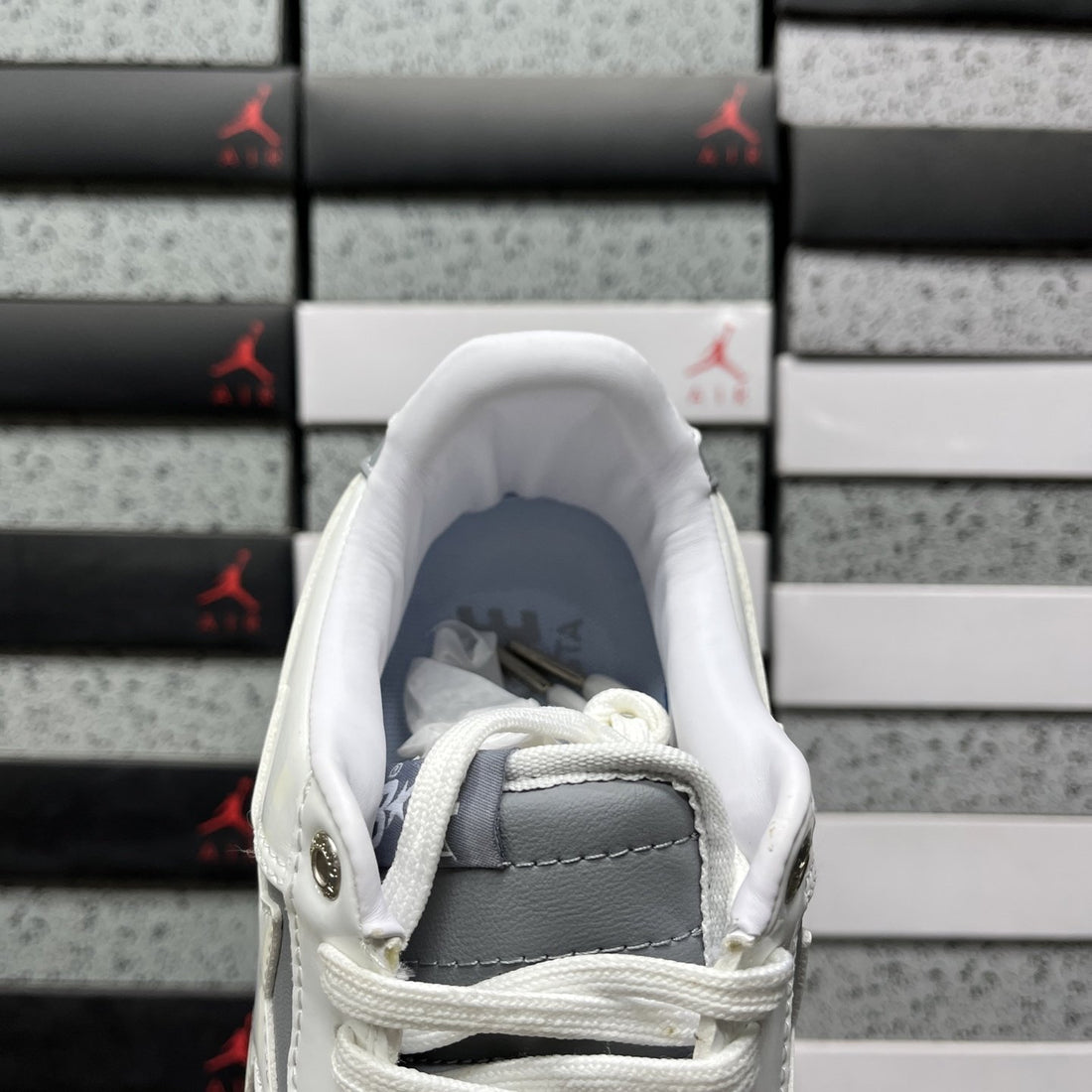 Bape Sta Grey White Two Tone