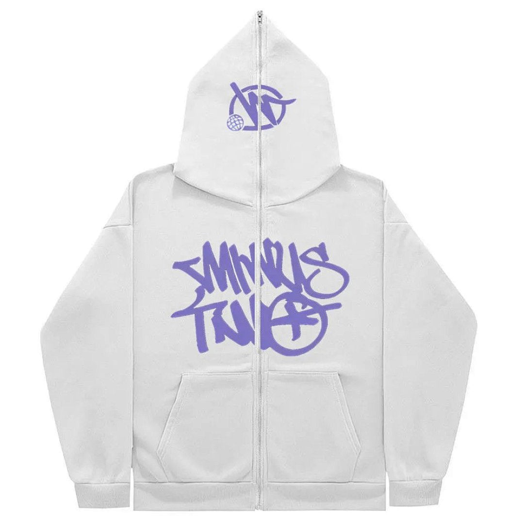 Bold Zip-Up Hoodie Unisex