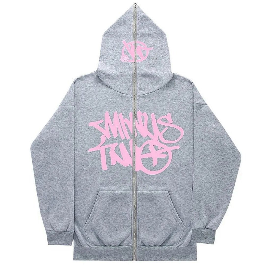 Bold Zip-Up Hoodie for Everyday Wear