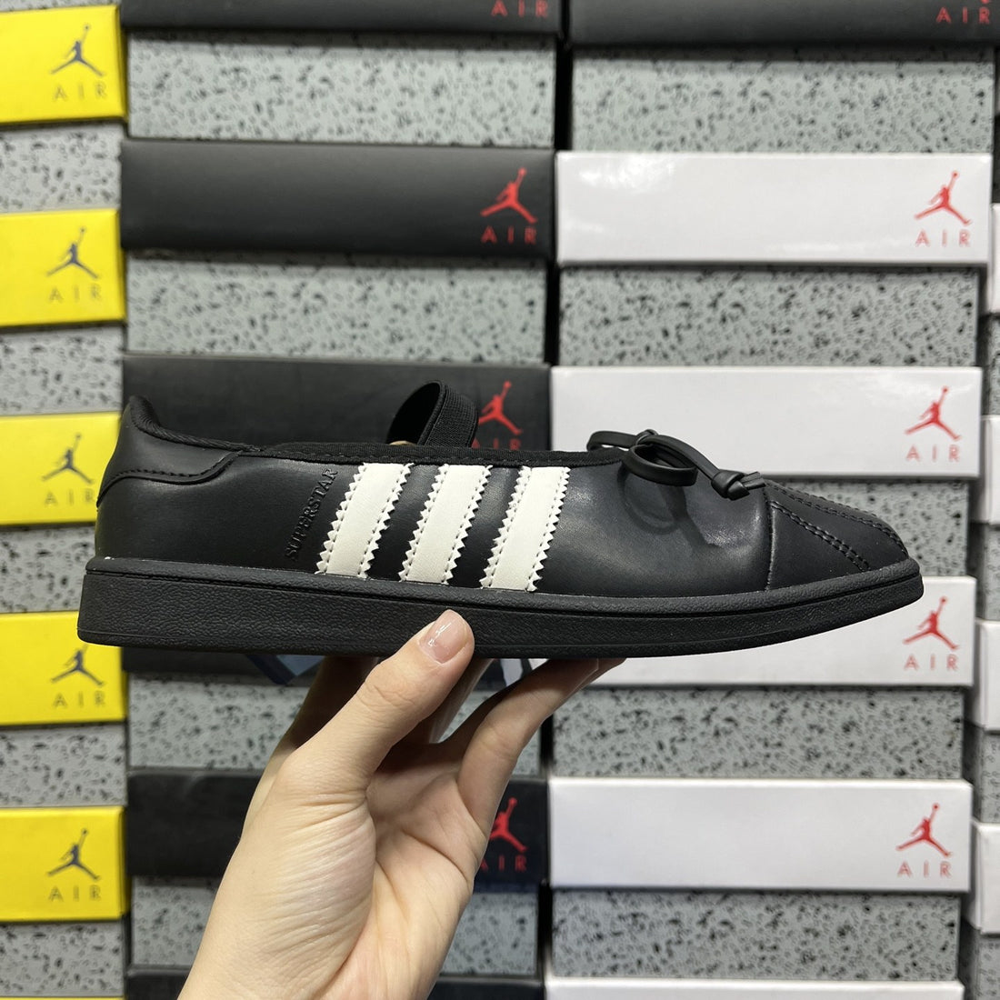 Adidas Superstar Ballet Black White