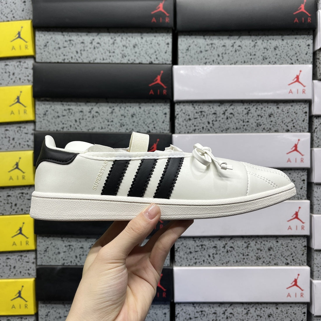 Adidas Superstar Ballet White Black