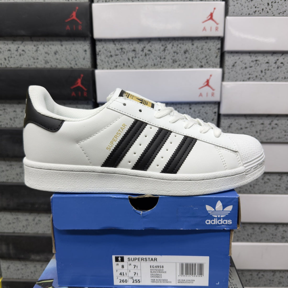 Adidas Superstar Cloud White Core Black