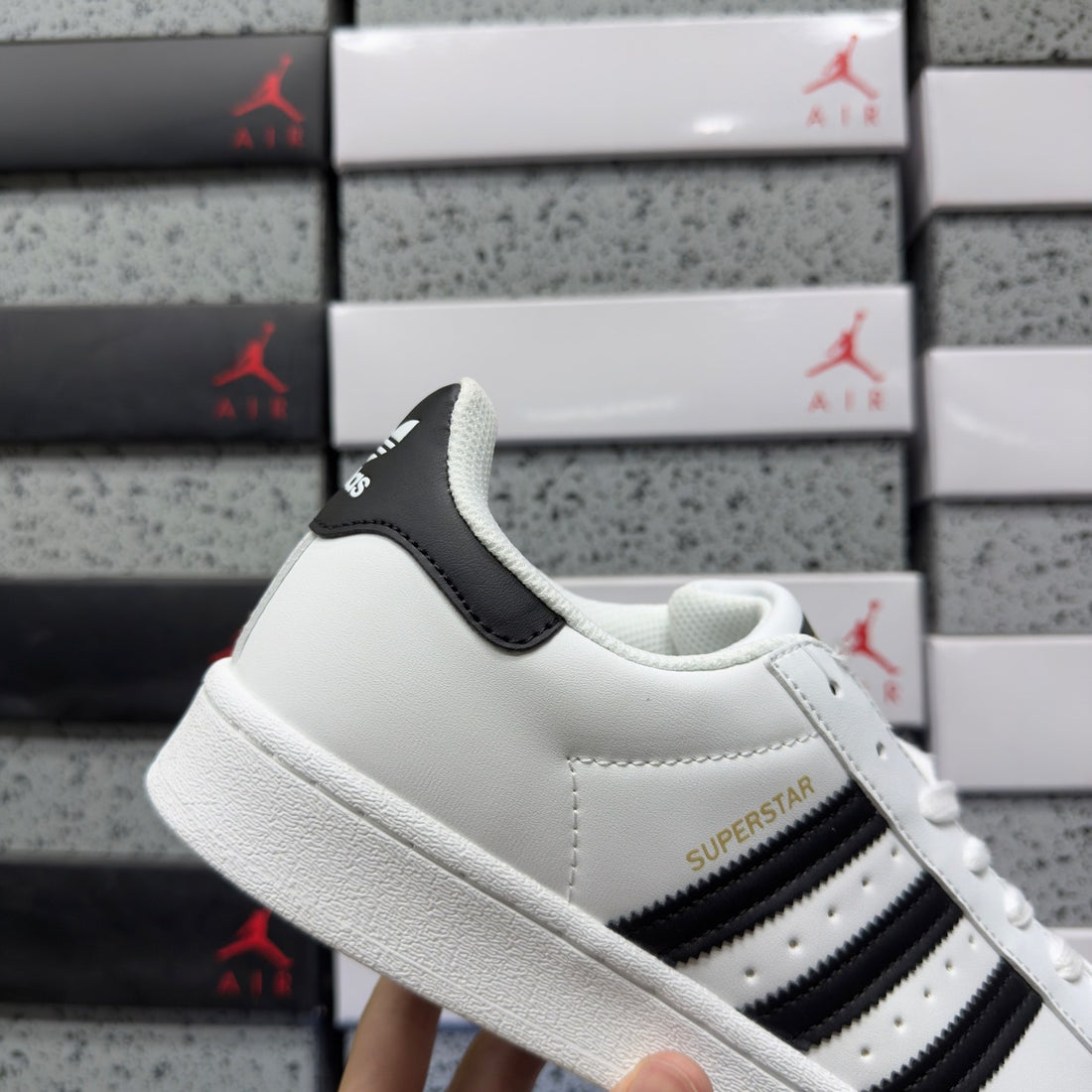 Adidas Superstar Cloud White Core Black