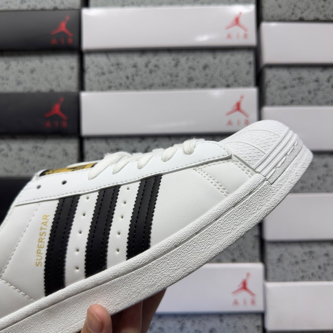Adidas Superstar Cloud White Core Black