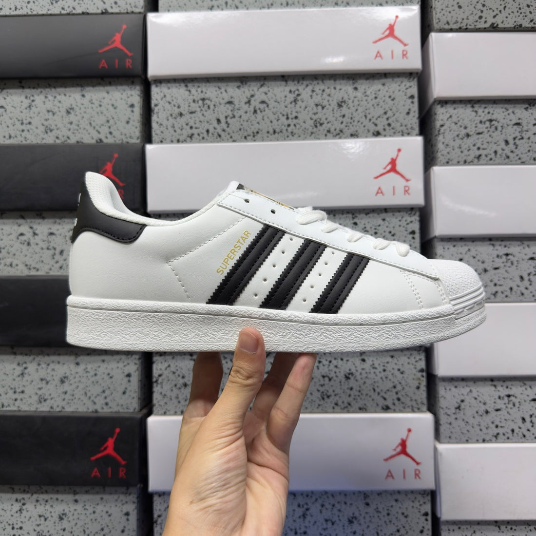 Adidas Superstar Cloud White Core Black