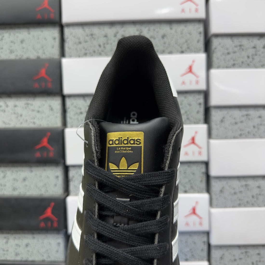 Adidas Superstar Core Black White