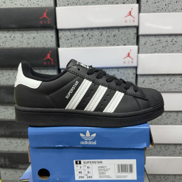 Adidas Superstar II Black White (US 5 - 8)