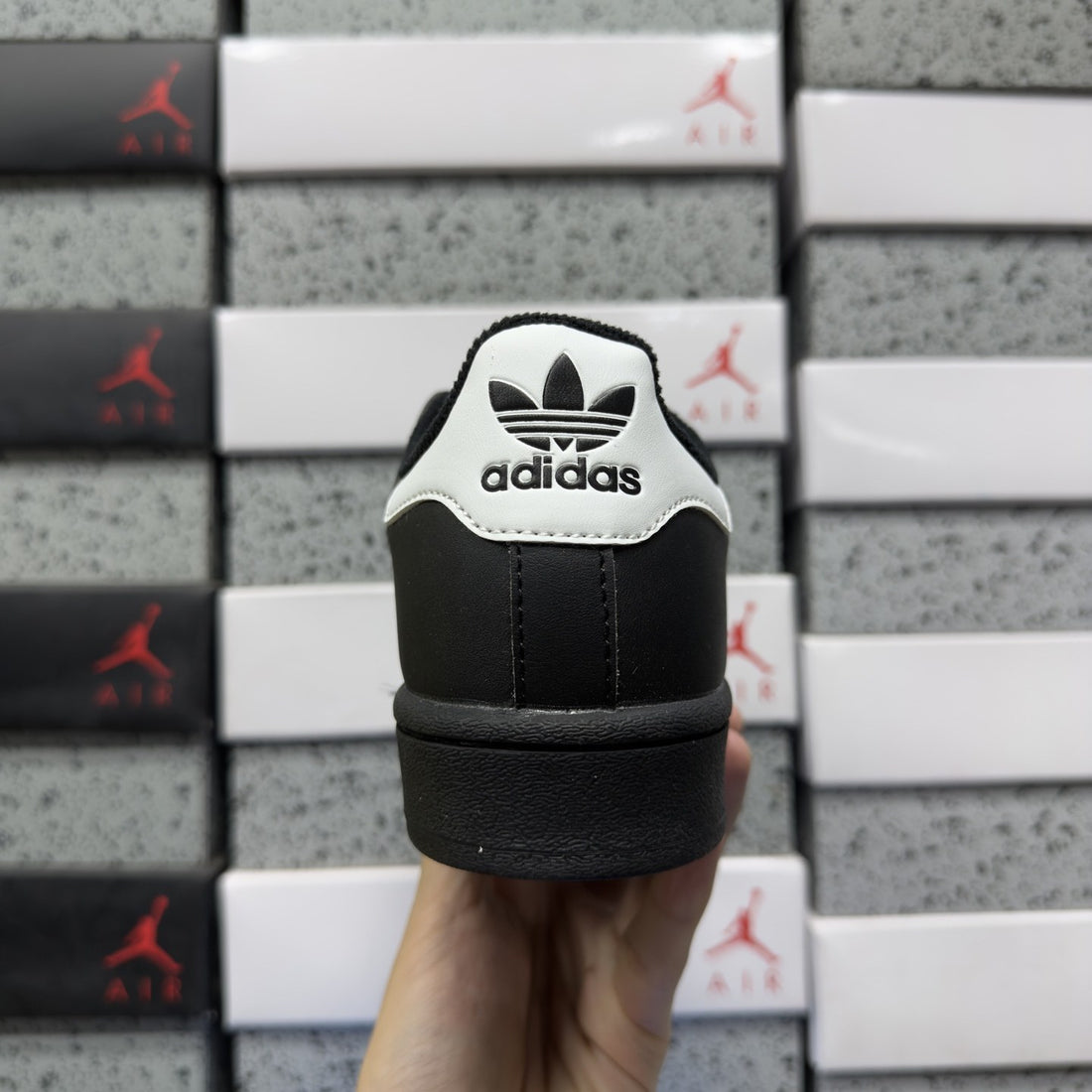 Adidas Superstar II Black White