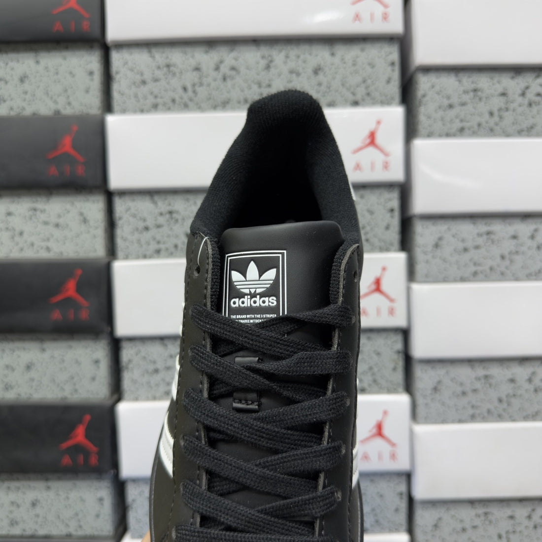 Adidas Superstar II Black White