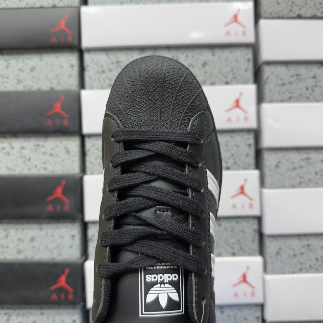 Adidas Superstar II Black White