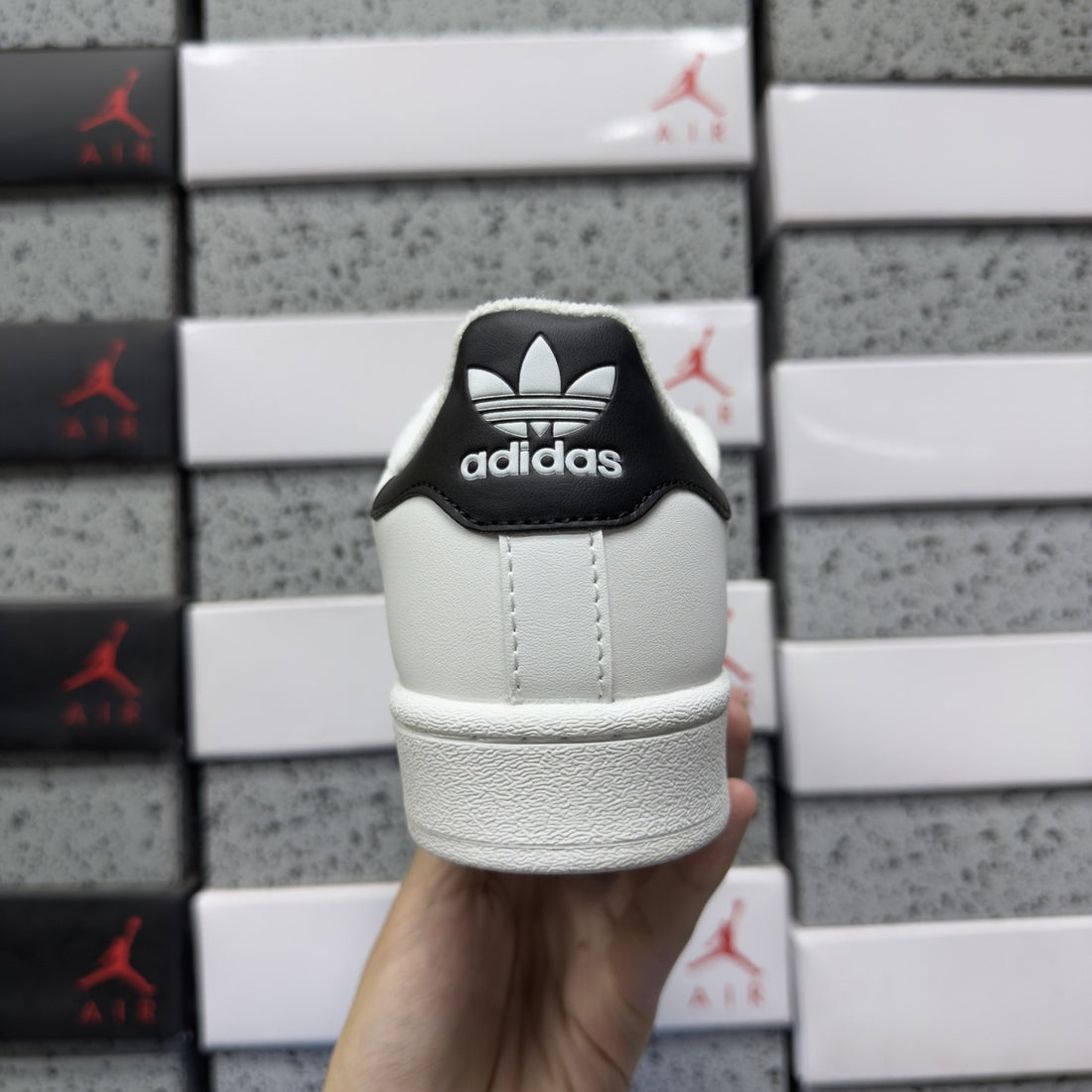 Adidas Superstar II White Black