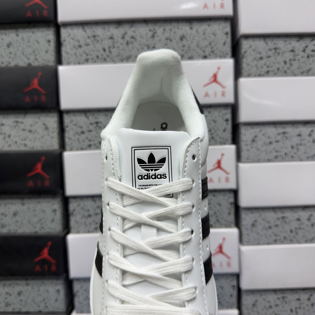 Adidas Superstar II White Black