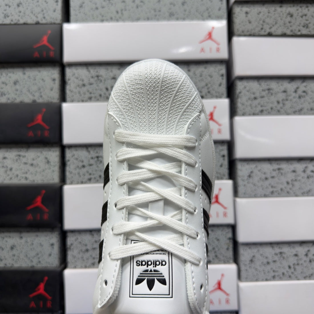 Adidas Superstar II White Black