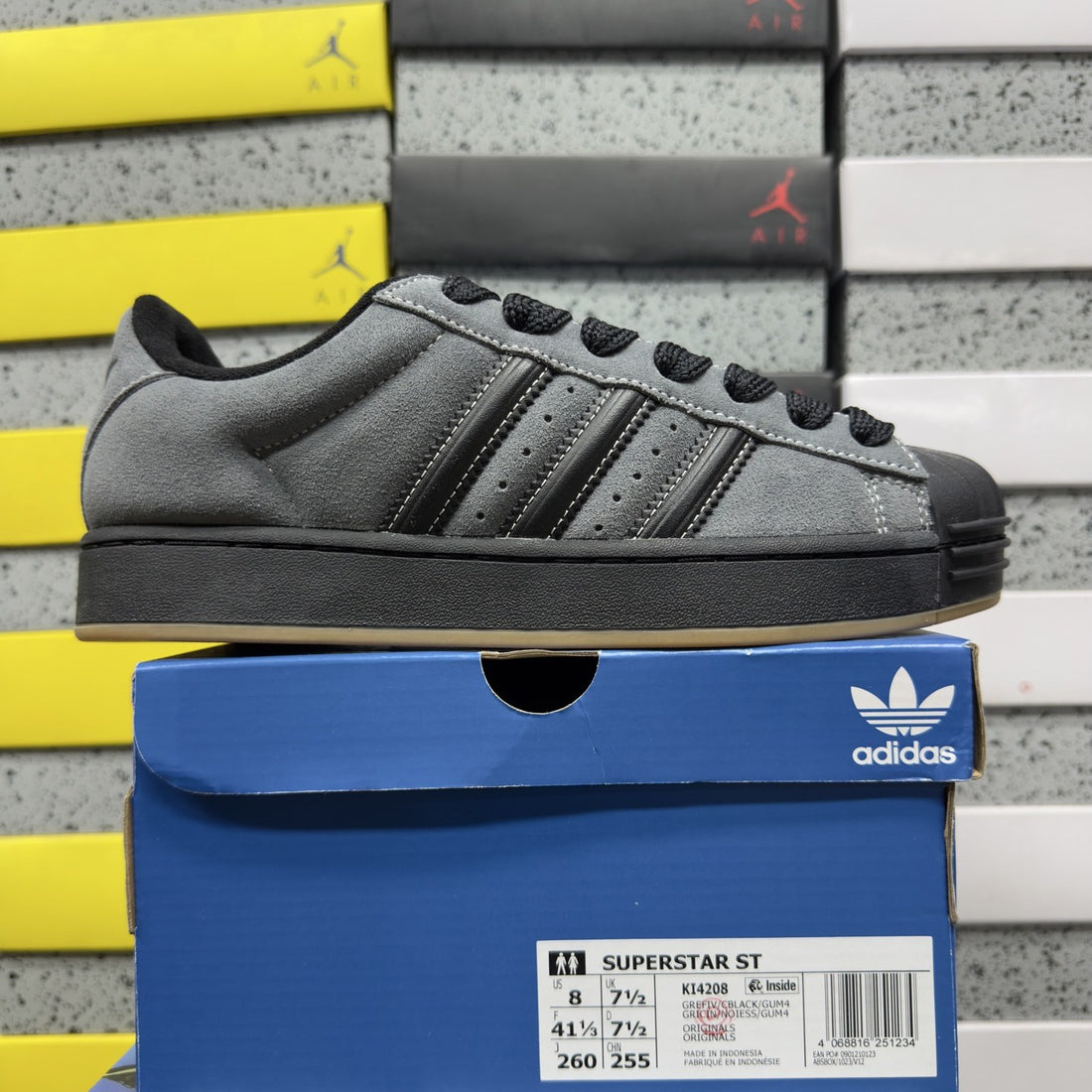 Adidas Superstar ST Grey Suede