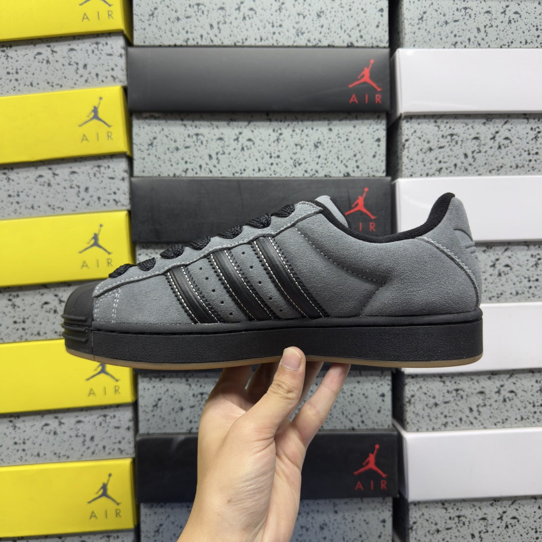 Adidas Superstar ST Grey Suede