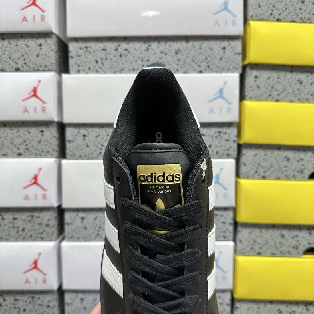Adidas Superstar XLG Core Black White
