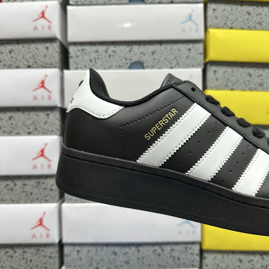 Adidas Superstar XLG Core Black White