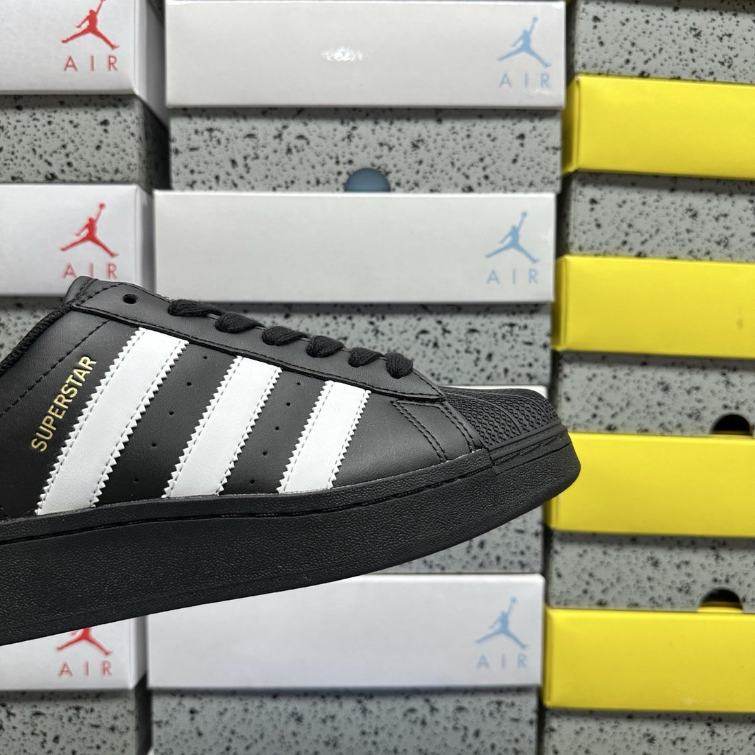 Adidas Superstar XLG Core Black White