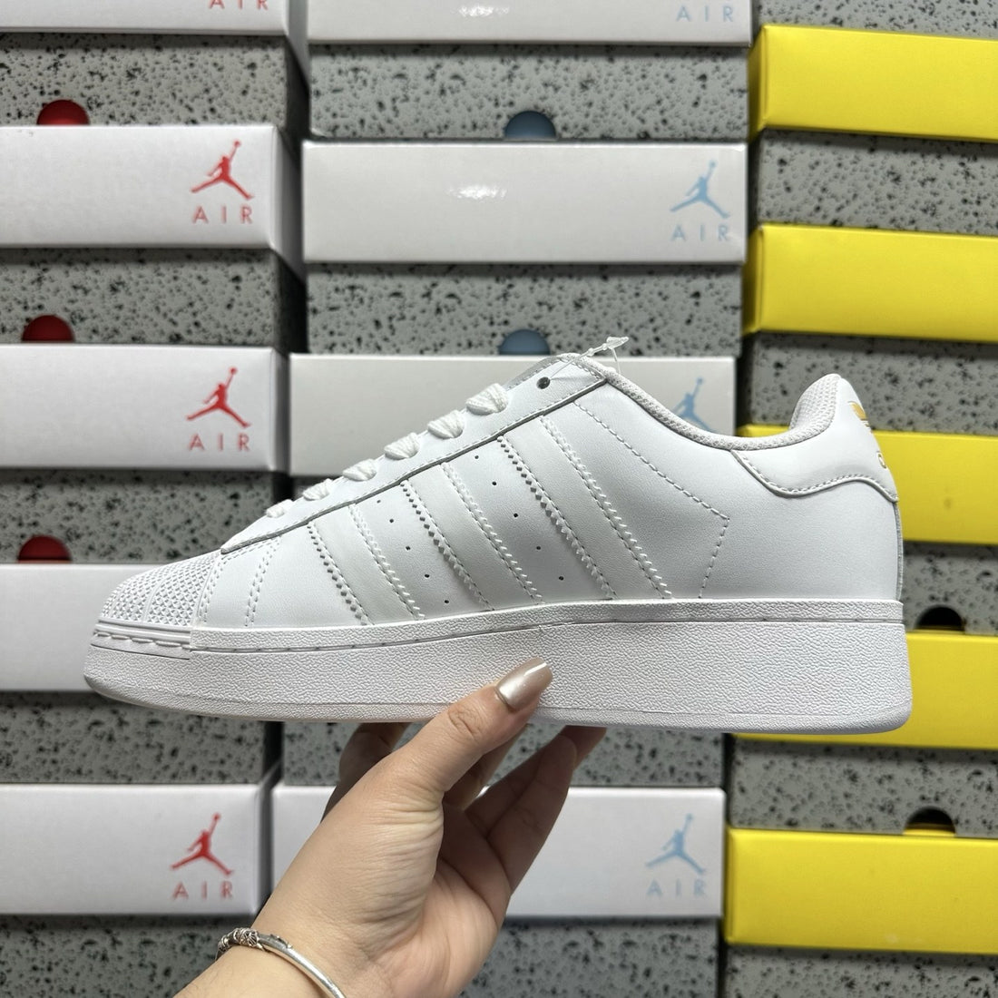 Adidas Superstar XLG Triple White