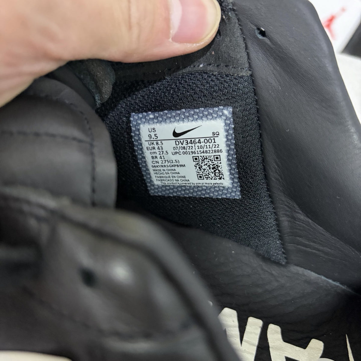 Air Jordan 1 Air Force 1 Ambush Black