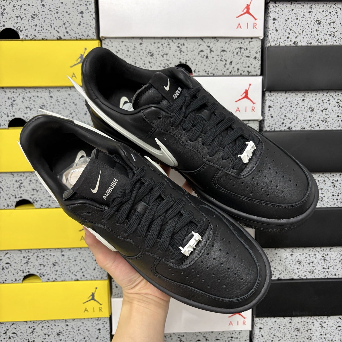 Air Jordan 1 Air Force 1 Ambush Black