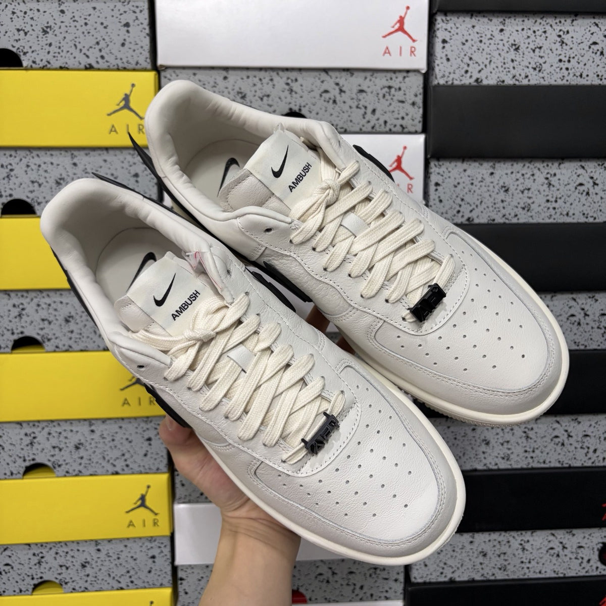 Air Jordan 1 Air Force 1 Ambush White