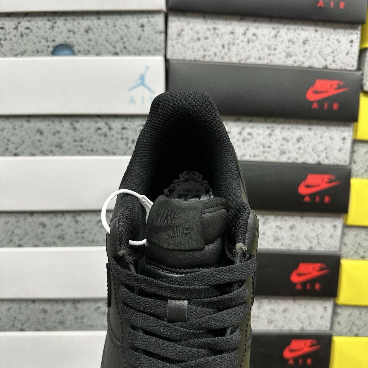 Air Jordan 1 Air Force 1 Triple Black