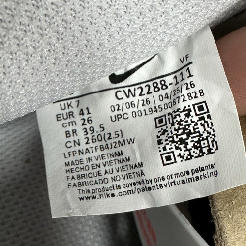 Air Jordan 1 Air Force 1 Triple White