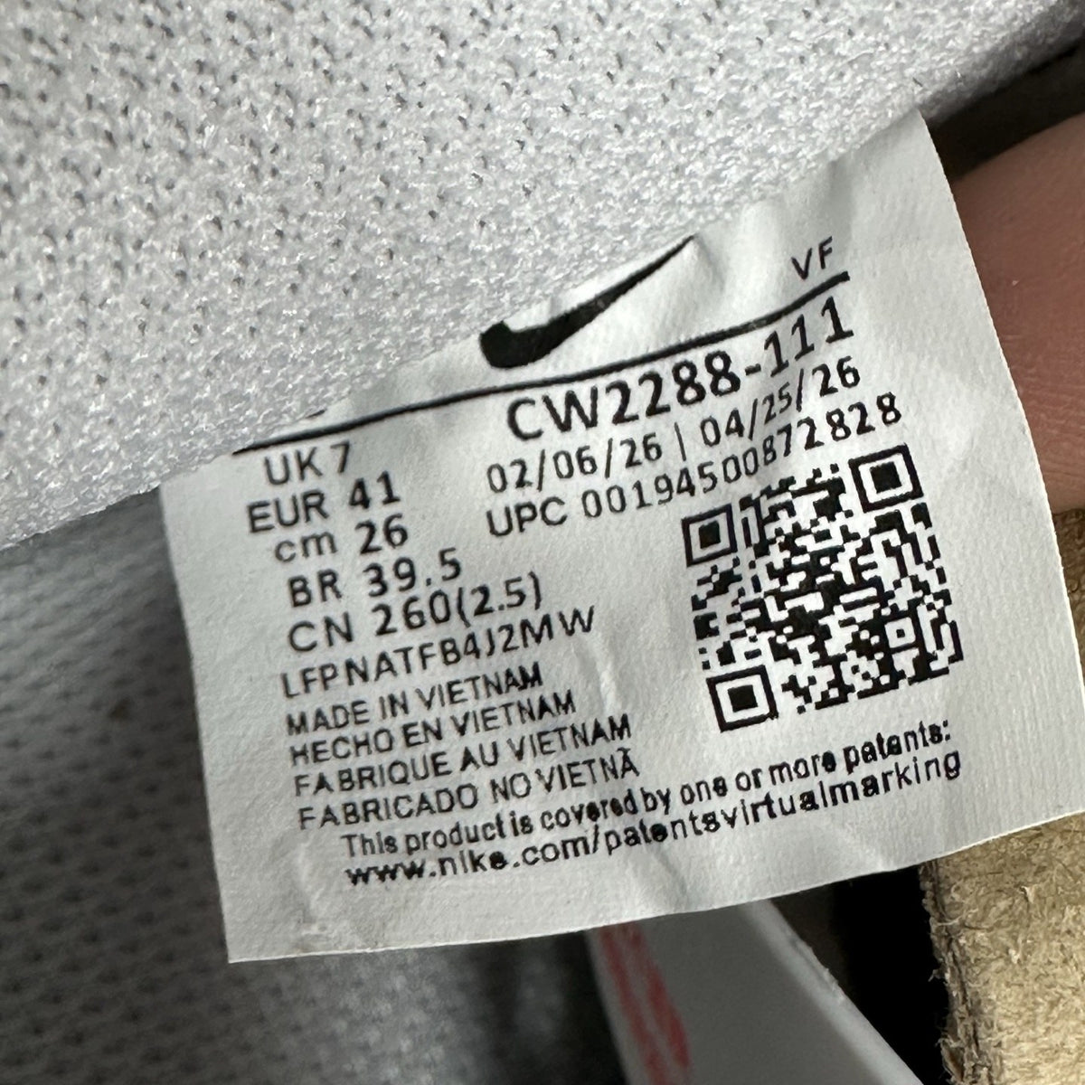 Air Jordan 1 Air Force 1 Triple White