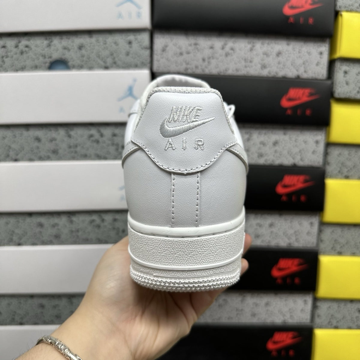 Air Jordan 1 Air Force 1 Triple White